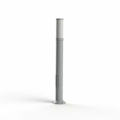 Borne OL11 N�4 E27 Gris soie Diffuseur opale (142204105)