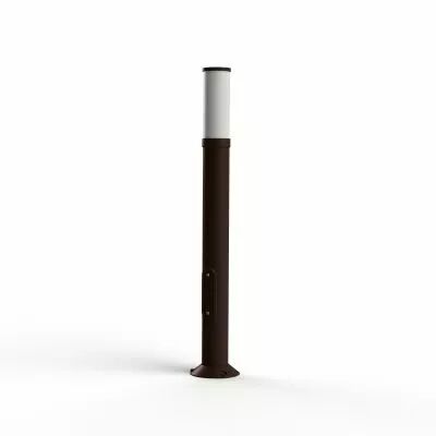 Borne OL11 N�4 E27 Rouille Diffuseur opale (142204046)