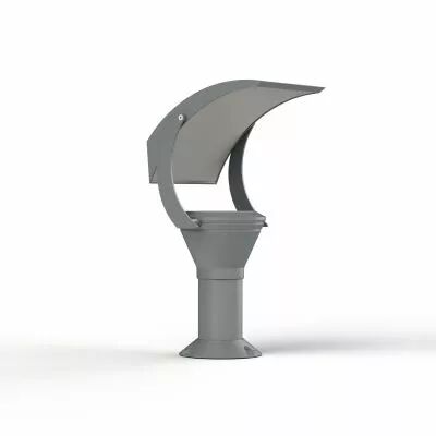 Borne OL33 N�3 verre tremp� Gris soie  LED 18W, 4500K, blanc neutre(144209105)