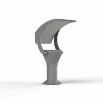 Borne OL33 N&deg;3 verre tremp&eacute; Gris soie  LED 18W, 4500K, blanc neutre(144209105)