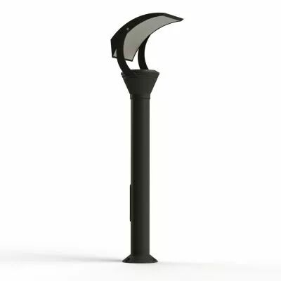 Borne OL33 N�4 verre tremp� Gris noir LED 28W, 4500K, blanc neutre(144212107)