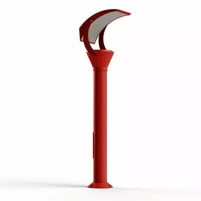 Borne OL33 N�4 verre tremp� Rouge tomate LED 28W, 4500K, blanc neutre(144212110)