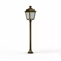 Borne Place des Vosges 1 &eacute;volution N&deg;10 Patin&eacute; dor&eacute; (150027009)