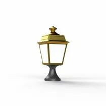 Borne Place des Vosges 1 Tradition N°6 Laiton vernis teinté (151012070)