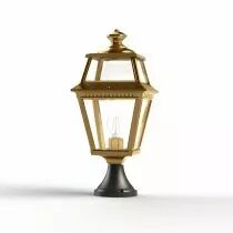 Borne Place des Vosges 2 N&deg;6 Laiton vernis teint&eacute; (148006070)