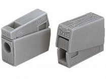 Borne pour luminaires, 2.5mm, 105°, gris (WG224101)