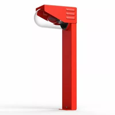 Borne RP195 T2 N�4 Rouge signalisation (153008056)