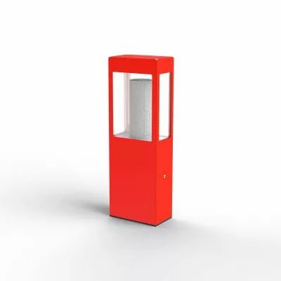 Borne T�tra N�2 E27 Rouge signalisation (162007056)