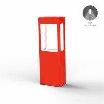 Borne T&eacute;tra N&deg;2 Rouge signalisation (162211056)