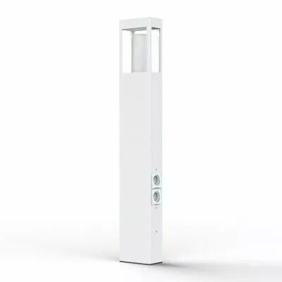 Borne T�tra N�4 prises E27 Blanc (162031001)