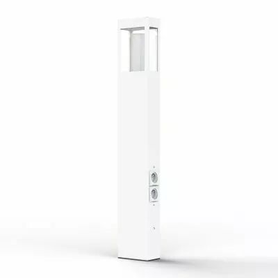 Borne T�tra N�4 prises E27 Blanc pur (162031101)