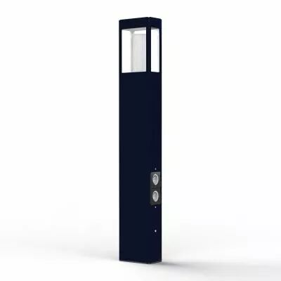 Borne T�tra N�4 prises E27 Bleu acier (162031065)