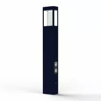 Borne T&eacute;tra N&deg;4 prises E27 Bleu acier (162031065)