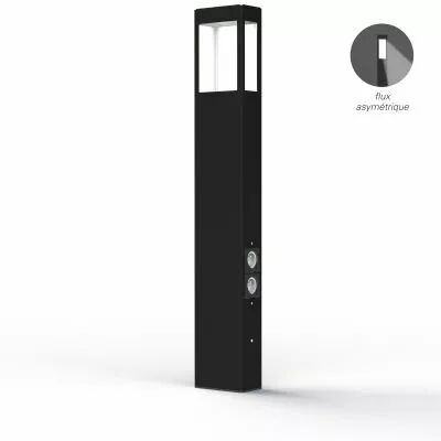Borne T�tra N�4 prises Gris anthracite (162133006)