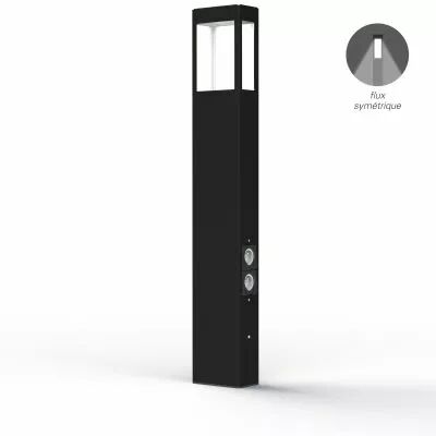 Borne T�tra N�4 prises Gris anthracite (162233006)