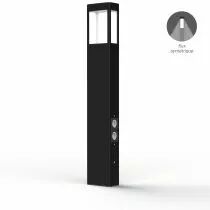 Borne T&eacute;tra N&deg;4 prises Noir fonc&eacute; (162233000)