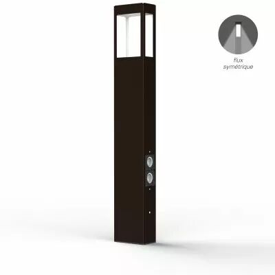 Borne T�tra N�4 prises Rouille (162233046)