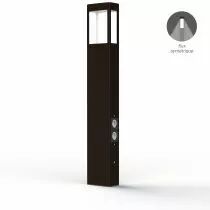 Borne T&eacute;tra N&deg;4 prises Rouille (162233046)