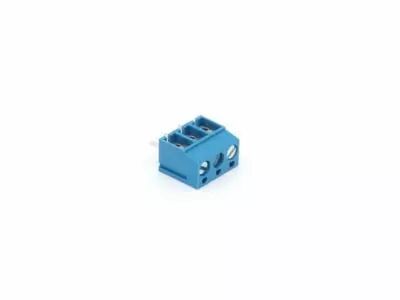 Bornier a vis au pas de 7.5mm, 3 poles - bleu (SCREW03)