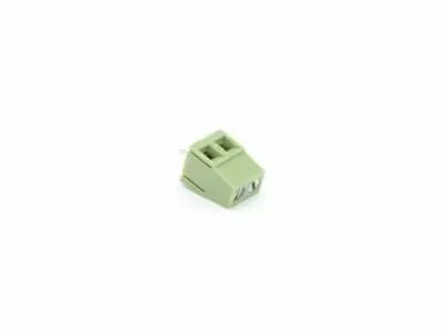Bornier a vis professionnel, 2 poles, au pas de 5mm (SCREW02P)