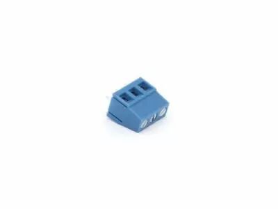 Bornier a vis professionnel, 3 poles, au pas de 5mm (SCREW03P)