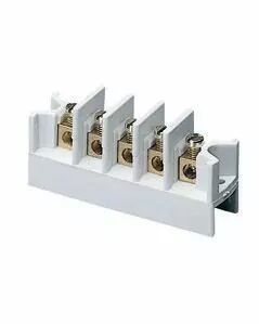 Bornier multipolaires - fixation � pression - capacite connexion 4x4 mm�