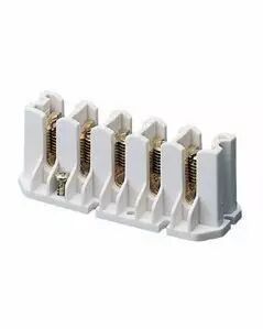 Bornier multipolaires - fixation � vis - capacite connexion 5x6 mm�