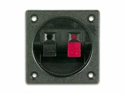 Bornier pour enceinte - carre 55mm (LSC2)