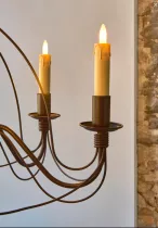 Bougie LED compl&egrave;te &agrave; flamme vacillante et oscillante E14 � New Feeling\'s Flame VivaFlam