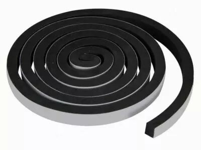 Bourrelet autocollant en mousse - 15mm x 2m - noir (DTWS1B)