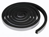 Bourrelet autocollant en mousse - 15mm x 2m - noir (DTWS1B)
