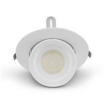 BOUTICA CCT SPOT ESCARGOT DIAM 190MM ORIENT 38W 3K/4K/6K BLC 5ANS (767440)