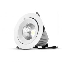 BOUTICA SPOT ESCARGOT DIAM 130MM ORIENT 20W 3000K 50000h 25° IRC90 (76710)