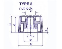 Bouton (gris 21mm/6.35mm) (KN217G)