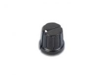 Bouton (noir avec point blanc 15.5mm/3mm) (KN153BP)