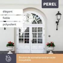 Bouton de sonnette en acier inoxydable - no (DBB4)
