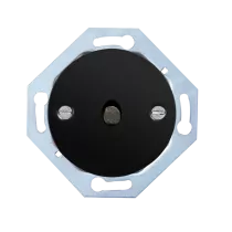 Bouton poussoir - couvercle noir + levier patine (DPR 10-02-0-03-0-0-00)