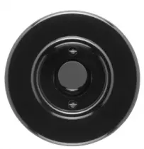 Bouton poussoir bakelite noire (173054)