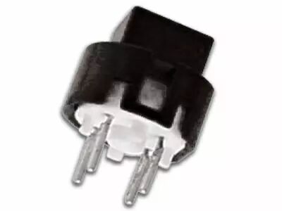 Bouton-poussoir carre 7.5mm noir (D6BK)