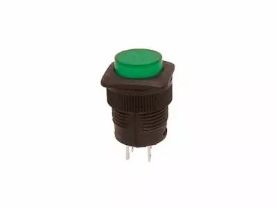 Bouton-poussoir off-(on) avec led verte (R1394B/G)