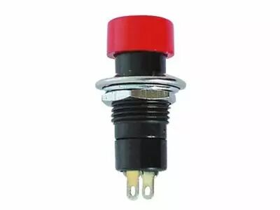 Bouton-poussoir off-(on) rouge (R1821B/125)