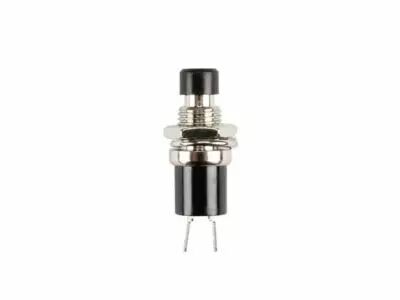 Bouton-poussoir on-(off) noir (R1829B/B)