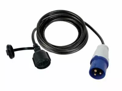 C�ble adaptateur avec prise schuko vers fiche cee - 3 m (ECEEC3M-3-G)