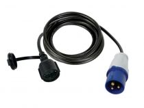 Câble adaptateur avec prise schuko vers fiche cee - 3 m (ECEEC3M-3-G)