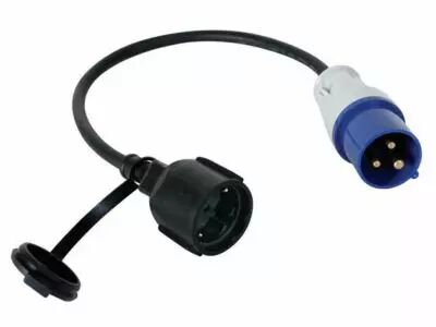 C�ble adaptateur avec prise schuko vers fiche cee (ECEEA2-G)