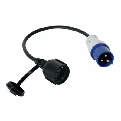 C�ble adaptateur avec prise schuko vers fiche cee (ECEEA2-G)