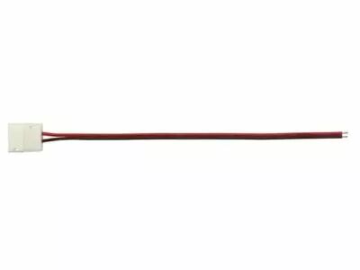 C�BLE AVEC 1 CONNECTEUR PUSH POUR BANDE � LED FLEXIBLE - 8 mm - 1 COULEUR