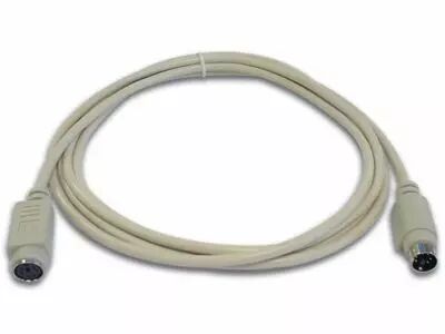 Cable clavier ps/2 mini-din6 male - mini-din6 femelle / 2m (CW028)