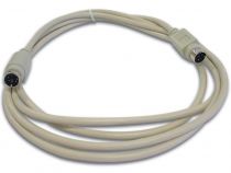 Cable clavier ps/2 mini-din6 male - mini-din6 male / 2m (CW029)