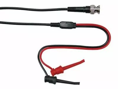 C�ble coaxial 1m - bnc m�le + 2 grip-test miniatures (TLM56)